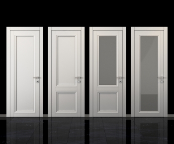 Simple European Style Single Door-ID:117500074