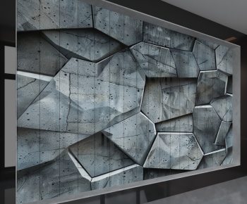 Industrial Style TV Wall-ID:292195085