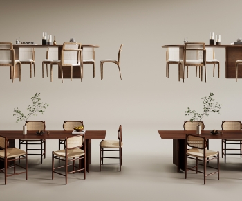 Modern Dining Table And Chairs-ID:616480115