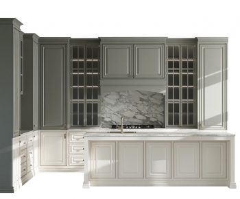 American Style Kitchen Cabinet-ID:259320739