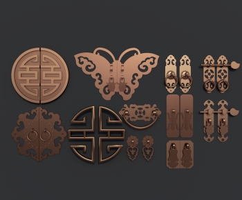 Chinese Style Door Handle-ID:477473974