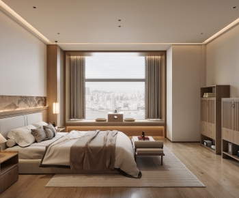 New Chinese Style Bedroom-ID:359060053