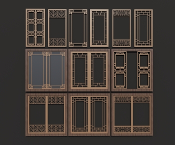 New Chinese Style Window-ID:816734084