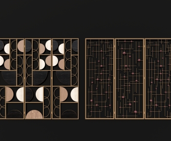 Modern Metal Screen Partition-ID:939935924