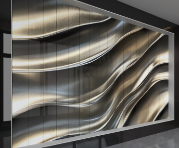 Industrial Style TV Wall-ID:884615903