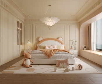 French Style Girl's Room Daughter's Room-ID:664388906