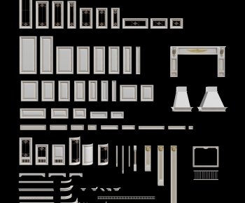 Simple European Style Door Panel-ID:176661034