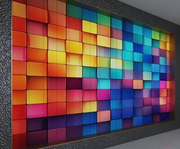 Modern TV Wall-ID:507082948