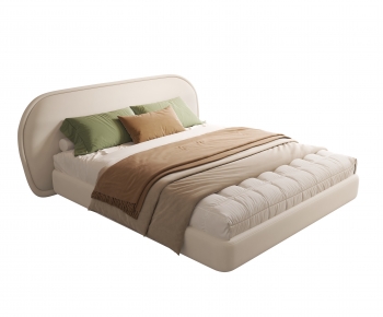 Modern Double Bed-ID:357585913