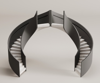Modern Rotating Staircase-ID:857222088