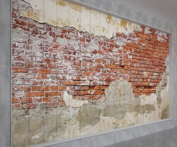 Industrial Style TV Wall-ID:429476027