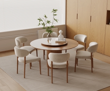 Modern Dining Table And Chairs-ID:830837978