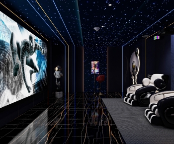 Modern Audiovisual Room-ID:141252998