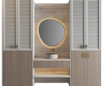 Modern Bathroom Cabinet-ID:284259361