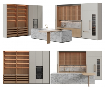 Modern Kitchen Cabinet-ID:305860048