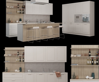 European Style Kitchen Cabinet-ID:350922117