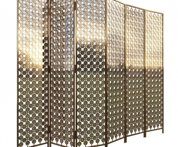 Modern Metal Screen Partition-ID:606589318