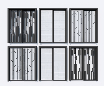 Modern Sliding Door-ID:716582069