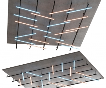 Modern Suspended Ceiling-ID:473560097