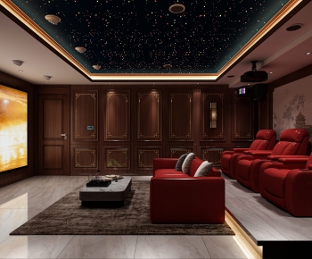 Chinese Style Audiovisual Room-ID:552988056