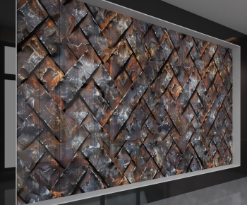 Industrial Style TV Wall-ID:654409896