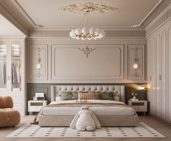 French Style Bedroom-ID:125160283