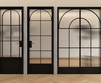 French Style Single Door-ID:121495968