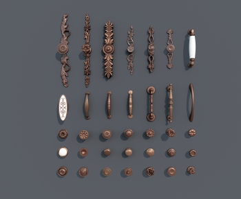 American Style Door Handle-ID:293386941