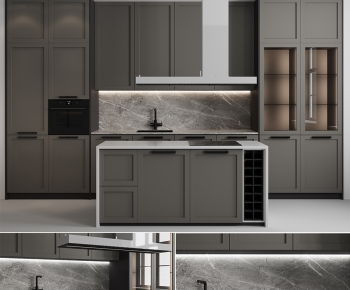 Modern Kitchen Cabinet-ID:158773901