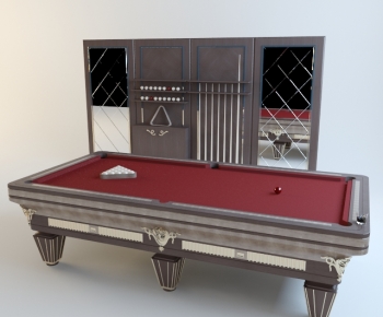 Modern Pool Table-ID:541528948