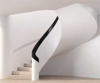 Modern Rotating Staircase-ID:528276921