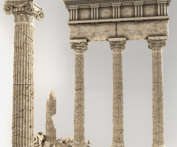 European Style Roman Pillar-ID:688647031