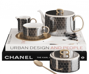 Modern Tea Set-ID:455358983