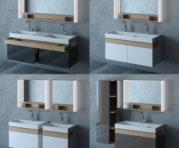 Modern Bathroom Cabinet-ID:578705074