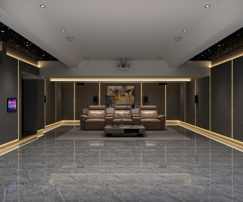 Modern Audiovisual Room-ID:152190925