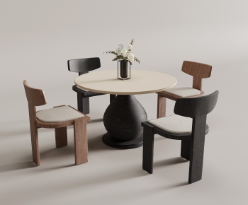 Modern Dining Table And Chairs-ID:137529496