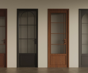 French Style Single Door-ID:705845125
