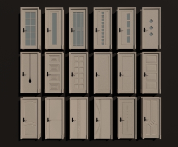 Modern Single Door-ID:110321045