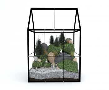 Modern Glass Sunshine Room-ID:241338011