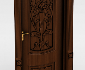 European Style Single Door-ID:682744984
