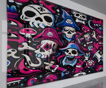 Modern TV Wall-ID:452428104