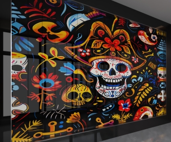 Modern TV Wall-ID:863080055