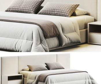 Modern Double Bed-ID:474334962