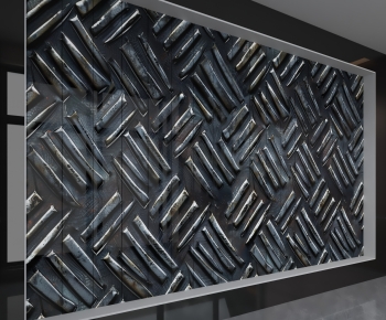 Industrial Style TV Wall-ID:526484979