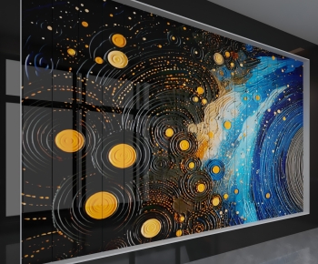 Modern TV Wall-ID:668420089