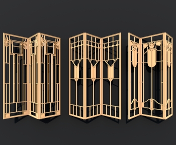 Modern Metal Screen Partition-ID:969445949