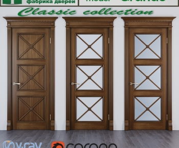 Simple European Style Single Door-ID:394515044