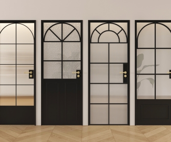 French Style Single Door-ID:461904054
