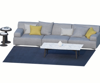 Modern Three-seat Sofa-ID:184825908