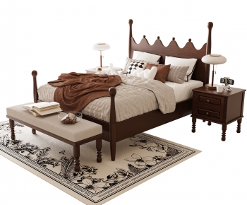 French Style Double Bed-ID:517481099